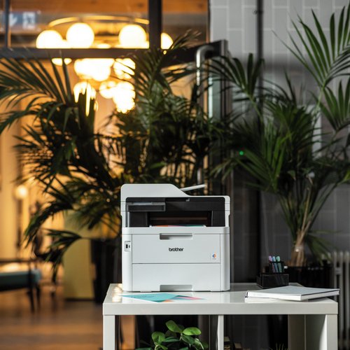 Impresora Multifunción Color LED WiFi LAN 26 ppm 250 hojas Brother MFC-L3760CDW 3 Impresora Multifunción Color LED WiFi LAN 26 ppm 250 hojas Brother MFC-L3760CDW - Imagen 3