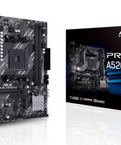 Alternative view of ASUS PRIME A520M-K - Placa base - micro ATX - Socket AM4 - AMD A520 Chipset - USB 3.2 Gen 1 - Gigabit LAN - Tarjeta gráfica (CPU necesaria) - HD Audio (8-canales)