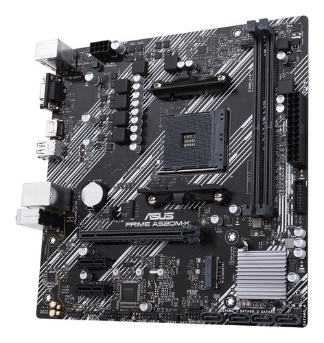 Placa Madre micro ATX Socket AM4 AMD A520 USB 3.2 Gigabit LAN ASUS PRIME A520M-K 6 Placa Madre micro ATX Socket AM4 AMD A520 USB 3.2 Gigabit LAN ASUS PRIME A520M-K - Imagen 6