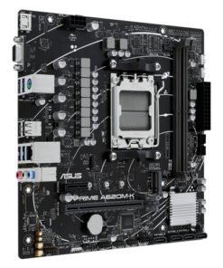 ASUS PRIME A620M-K | Placa Base Micro ATX Socket AM5 para AMD Ryzen 7000 | Chipset A620, USB 3.2, LAN Gigabit, Audio HD 9 Gal PRIMEA620M K g2 1778561240