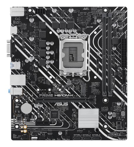 ASUS PRIME H610M-K Motherboard Micro ATX LGA1700 - Chipset Intel H610, DDR5 - Compatible con Intel Core 12ª/13ª/14ª Gen 3 ASUS PRIME H610M-K Motherboard Micro ATX LGA1700 - Chipset Intel H610, DDR5 - Compatible con Intel Core 12ª/13ª/14ª Gen - Imagen 3