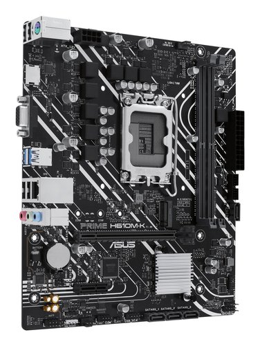 ASUS PRIME H610M-K Motherboard Micro ATX LGA1700 - Chipset Intel H610, DDR5 - Compatible con Intel Core 12ª/13ª/14ª Gen 4 ASUS PRIME H610M-K Motherboard Micro ATX LGA1700 - Chipset Intel H610, DDR5 - Compatible con Intel Core 12ª/13ª/14ª Gen - Imagen 4