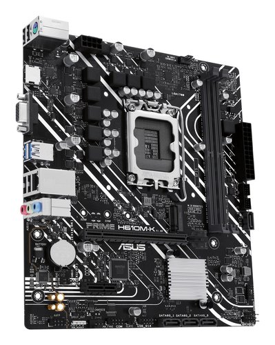 ASUS PRIME H610M-K Motherboard Micro ATX LGA1700 - Chipset Intel H610, DDR5 - Compatible con Intel Core 12ª/13ª/14ª Gen 5 ASUS PRIME H610M-K Motherboard Micro ATX LGA1700 - Chipset Intel H610, DDR5 - Compatible con Intel Core 12ª/13ª/14ª Gen - Imagen 5