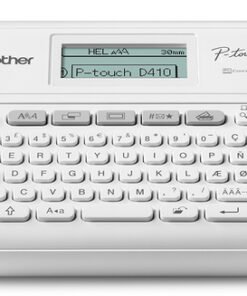 Alternative view of Brother P-Touch PT-D410 - Etiquetadora - B/N - transferencia térmica - 18 mm de anchura - 180 ppp - hasta 20 mm/segundo - USB - cortador - impresión de 5 líneas, impresión en modo espejo, impresión vertical, impresión multicopia