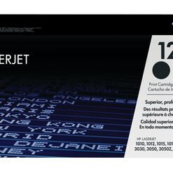 Alternative view of Cartucho Tóner Original HP 12A Negro (Q2612A) para LaserJet 1010, 1020, 3050 y más