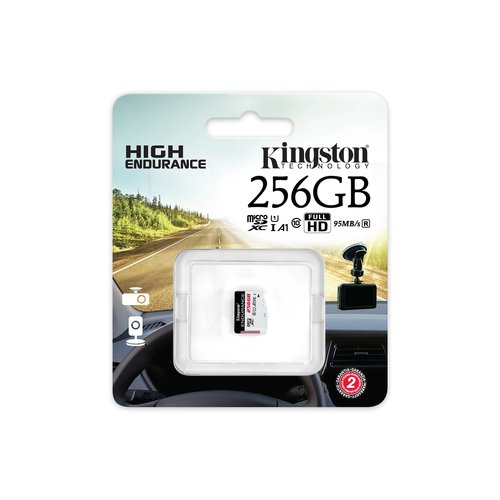 Tarjeta microSDXC 256GB A1 UHS-I U1 Kingston High Endurance 4 Tarjeta microSDXC 256GB A1 UHS-I U1 Kingston High Endurance - Imagen 4