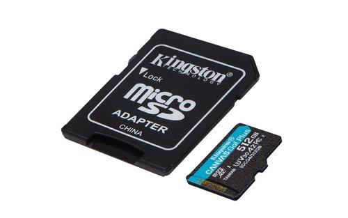 Kingston Canvas Go Plus 512GB microSDXC U3 V30 Card 4 Kingston Canvas Go Plus 512GB microSDXC U3 V30 Card - Imagen 4