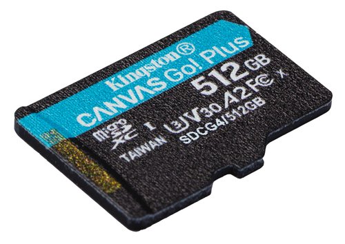 Kingston Canvas Go Plus 512GB microSDXC U3 V30 Card 5 Kingston Canvas Go Plus 512GB microSDXC U3 V30 Card - Imagen 5
