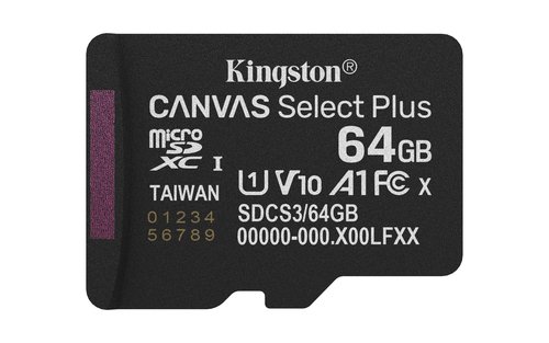 Kingston Canvas Select Plus 64GB microSDXC Card 4 Kingston Canvas Select Plus 64GB microSDXC Card - Imagen 4