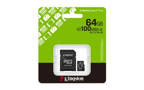 Kingston Canvas Select Plus 64GB microSDXC Card 6 Kingston Canvas Select Plus 64GB microSDXC Card - Imagen 6