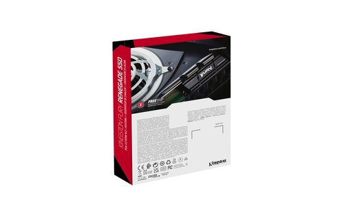 Kingston FURY Renegade SSD 2 TB PCIe Gen4 NVMe M.2 2280 con Disipador Integrado 6 Kingston FURY Renegade SSD 2 TB PCIe Gen4 NVMe M.2 2280 con Disipador Integrado - Imagen 6
