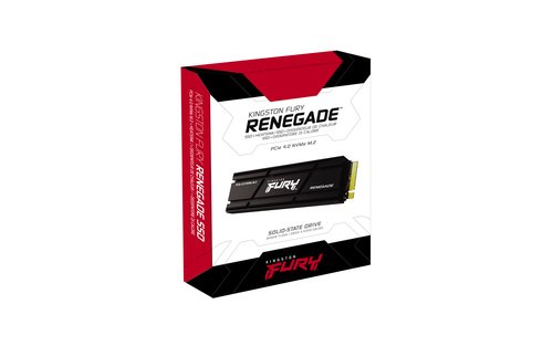 Kingston FURY Renegade 4TB M.2 2280 SSD PCIe 4.0 NVMe con Disipador de Calor 5 Kingston FURY Renegade 4TB M.2 2280 SSD PCIe 4.0 NVMe con Disipador de Calor - Imagen 5