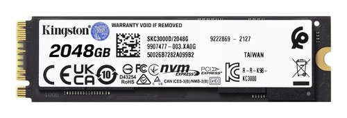 Kingston KC3000 SSD 2TB M.2 NVMe PCIe 4.0 para Intel NUC 12 Pro Kit NUC12WSKi5 3 Kingston KC3000 SSD 2TB M.2 NVMe PCIe 4.0 para Intel NUC 12 Pro Kit NUC12WSKi5 - Imagen 3