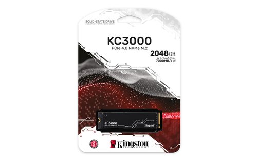 Kingston KC3000 SSD 2TB M.2 NVMe PCIe 4.0 para Intel NUC 12 Pro Kit NUC12WSKi5 5 Kingston KC3000 SSD 2TB M.2 NVMe PCIe 4.0 para Intel NUC 12 Pro Kit NUC12WSKi5 - Imagen 5