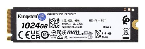 Kingston KC3000 1TB M.2 PCIe 4.0 NVMe SSD 3 Kingston KC3000 1TB M.2 PCIe 4.0 NVMe SSD - Imagen 3