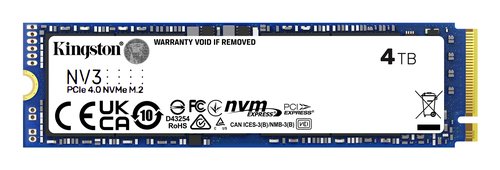 Kingston NV3 NVMe SSD 4TB M.2 2280 4 Kingston NV3 NVMe SSD 4TB M.2 2280 - Imagen 4