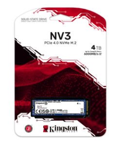 Kingston NV3 NVMe SSD 4TB M.2 2280 11 Gal SNV3S4000G g4 1778562240