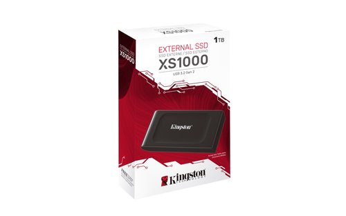 Kingston XS1000 SSD Portátil 1TB USB-C 3.2 Gen 2 4 Kingston XS1000 SSD Portátil 1TB USB-C 3.2 Gen 2 - Imagen 4