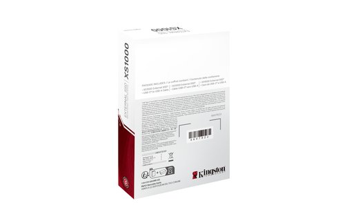 Kingston XS1000 SSD Portátil 1TB USB-C 3.2 Gen 2 5 Kingston XS1000 SSD Portátil 1TB USB-C 3.2 Gen 2 - Imagen 5