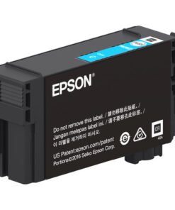 Alternative view of Epson T40W - 50 ml - gran capacidad - cián - original - blíster con alarmas de RF/acústica - cartucho de tinta - para SureColor T2170, T3170, T3170M, T5170, T5170M
