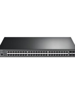 TP-Link JetStream TL-SG3452XP V1 - Conmutador - L2 + - Gestionado - 48 x 10/100/1000 (PoE+) + 4 x 10 Gigabit SFP+ - montaje en rack - PoE+ (500 W) 5 TP-Link JetStream TL-SG3452XP V1 - Conmutador - L2 + - Gestionado - 48 x 10/100/1000 (PoE+) + 4 x 10 Gigabit SFP+ - montaje en rack - PoE+ (500 W) - Imagen 3