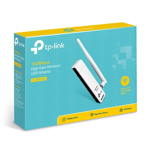 TP-Link TL-WN722N - Adaptador de red - USB 2.0 - 802.11b/g/n 6 TP-Link TL-WN722N - Adaptador de red - USB 2.0 - 802.11b/g/n - Imagen 6