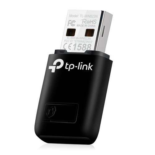 TP-Link TL-WN823N - Adaptador de red - 802.11b/g/n - Velocidad 300 Mbps a 2.4 GHz-USB 2.0-Botón WPS 3 TP-Link TL-WN823N - Adaptador de red - 802.11b/g/n - Velocidad 300 Mbps a 2.4 GHz-USB 2.0-Botón WPS - Imagen 3