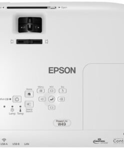 Epson - Proyector 3LCD - W49 - 3800L WXGA 1200x800 - RJ45, HDMIx2, VGAx2, RS232x2, 3,5mm in-out, USB A y B - Bocinas - 2 años 8 Epson - Proyector 3LCD - W49 - 3800L WXGA 1200x800 - RJ45, HDMIx2, VGAx2, RS232x2, 3,5mm in-out, USB A y B - Bocinas - 2 años - Imagen 3
