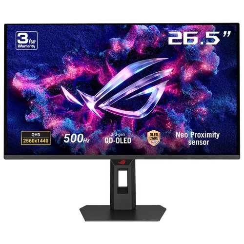 ROG - LED-backlit LCD monitor - 27" - OLED QHD HDMI(2)/DP/USB HUB( 2 ROG - LED-backlit LCD monitor - 27" - OLED QHD HDMI(2)/DP/USB HUB( - Imagen 2