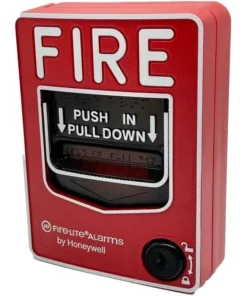 Firelite - Dual-Action Pull Station - SPST N/O Switch: Screw Termina