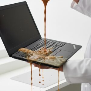 le callo liquido a mi notebook