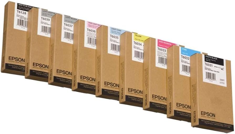 Cartucho de Tinta Original 220ml Magenta para Stylus Pro 7880 9800 Epson T6036 1 Cartucho de Tinta Original 220ml Magenta para Stylus Pro 7880 9800 Epson T6036