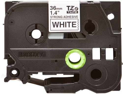Cinta para Etiquetadora Extra Resistente Negro Blanco 3.6cm 8m Laminada Brother TZe-S261 3 Cinta para Etiquetadora Extra Resistente Negro Blanco 3.6cm 8m Laminada Brother TZe-S261 - Imagen 3