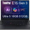 Notebook 14 Touchscreen Intel Core Ultra 7 32GB DDR5 1TB SSD Windows 11 Pro Lenovo ThinkPad 12 Foto 21NU00C9CL 1780692504 1