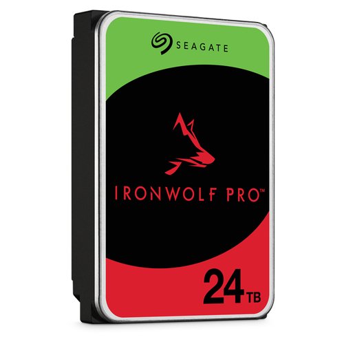 Seagate IronWolf Pro - Hard drive - Internal hard drive - 24 TB - 7200 rpm 4 Seagate IronWolf Pro - Hard drive - Internal hard drive - 24 TB - 7200 rpm - Imagen 4