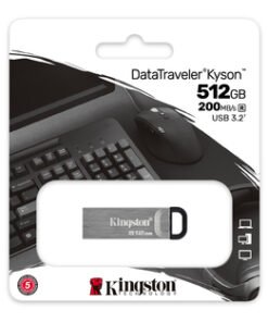 Kingston - USB flash drive - USB 3.2 Gen 1 - 512GB DataTraveler Kyson 200MB 10 Kingston - USB flash drive - USB 3.2 Gen 1 - 512GB DataTraveler Kyson 200MB - Imagen 5